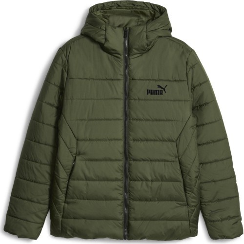 Мужская куртка Puma Ess Hooded Padded Jacket зелёная 848938 31
