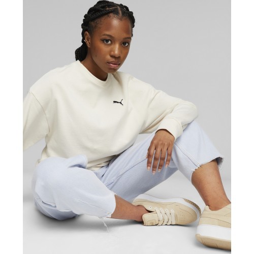 Puma Better Essentials Women's Sweatshirt White 675987 99