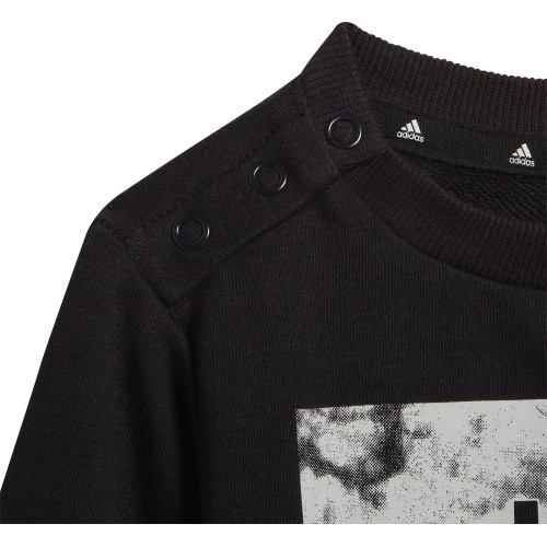 Спортивный костюм детский Adidas I Lin FT Jog Black HF1909