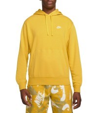 Мужская толстовка Nike Sportswear Club с капюшоном, жёлтая CZ7857 709
