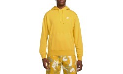 Мужская толстовка Nike Sportswear Club с капюшоном, жёлтая CZ7857 709