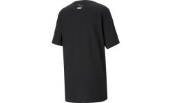 Мужская хлопковая футболка Puma Elevate Graphic Tee чёрная
