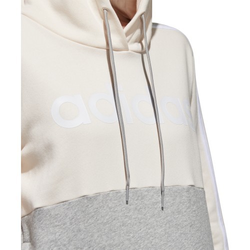 Adidas Džemperis Moterims W E Cb Fl Oh Hd Grey Pink GL6304