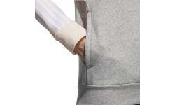 Женский свитшот Adidas W E Cb Fl Oh Hd Grey Pink GL6304