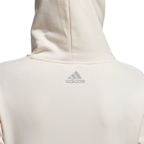 Женский свитшот Adidas W E Cb Fl Oh Hd Grey Pink GL6304