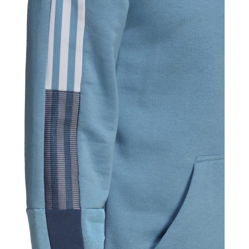 Adidas Tiro Sw Hood Cu Men's Hoodie Blue GQ1067