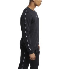 Мужской свитшот Reebok Te Tape Crew, чёрный