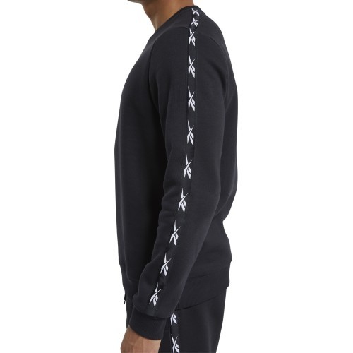 Reebok Te Tape Crew Men's Sweatshirt, Black