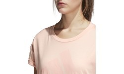 Adidas Palaidinė Ess Lin Lo Tee Coral CZ5776