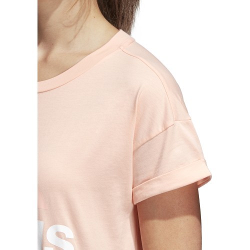 Adidas Ess Lin Lo Tee Coral shirt CZ5776