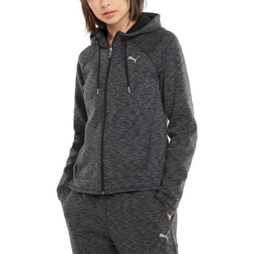 Puma Evostripe Full-Zip Women's Sweatshirt Grey 589157 01