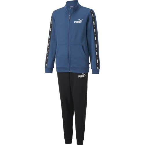 Puma спортивный костюм для подростков Tape Sweat Suit Blue Black 670114 17