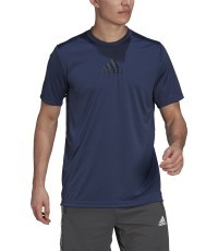 Adidas M 3S Back Tee men's t-shirt blue GM2129