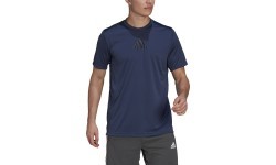 Adidas M 3S Back Tee men's t-shirt blue GM2129