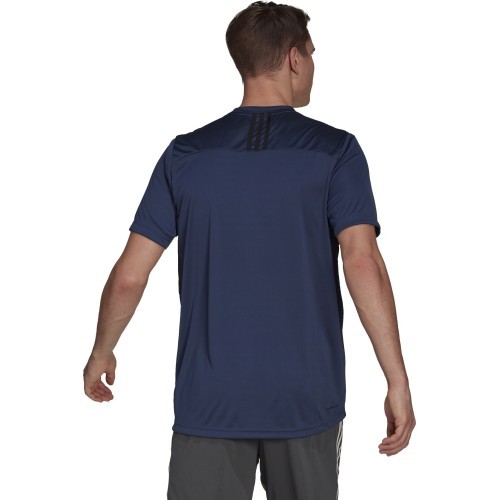 Adidas Marškinėliai Vyrams M 3s Back Tee Blue GM2129
