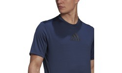 Adidas Marškinėliai Vyrams M 3s Back Tee Blue GM2129
