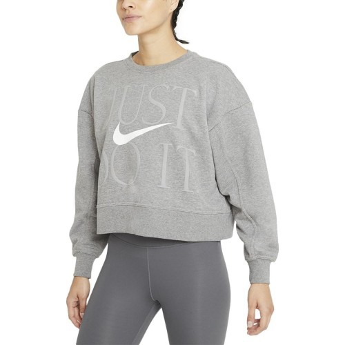Толстовка женская Nike W Nk Df Gx Get Fit Fc Cw Grey DD6130 091