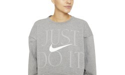 Толстовка женская Nike W Nk Df Gx Get Fit Fc Cw Grey DD6130 091
