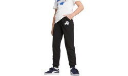 Puma Ess+ Street Art спортивные брюки подростковые, чёрные 673273 01
