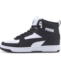 Puma Rebound Joy Black White Kids' Shoes 374687 01