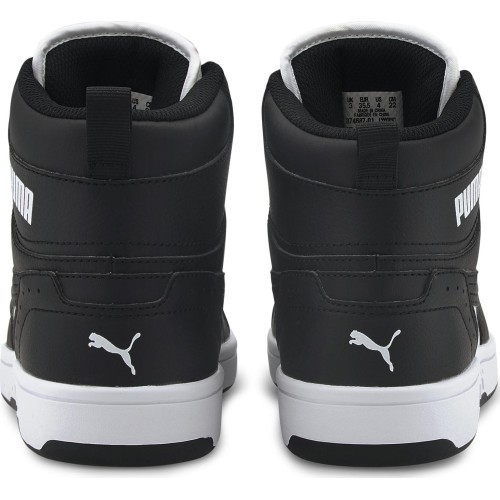 Puma Rebound Joy Black White Kids' Shoes 374687 01