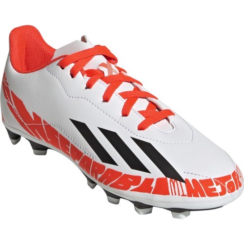 Adidas Junior Football Boots X Speedportal Messi.4 FxG White GW8398