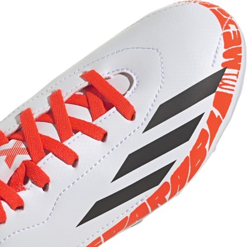Adidas Junior Football Boots X Speedportal Messi.4 FxG White GW8398