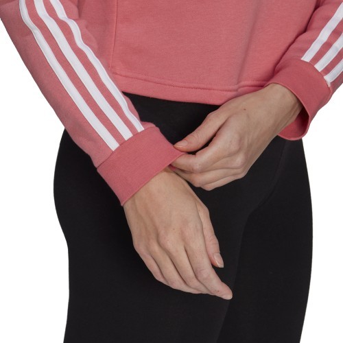 Женская толстовка Adidas W CB Cro HD розовая