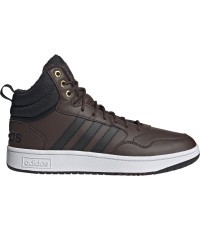 Adidas Hoops 3.0 Mid WTR men's sneakers, brown GZ6680