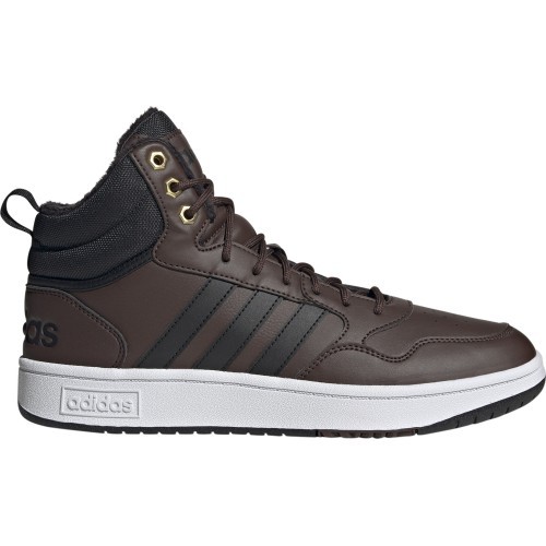 Мужские кроссовки Adidas Hoops 3.0 Mid WTR, коричневые GZ6680