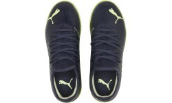 Футбольные бутсы для подростков Puma Future Z 4.4 TT Jr Parisian Black Green 107018 01