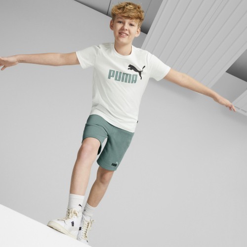 Шорты подростковые Puma Ess+ 2 Col Green 586989 84