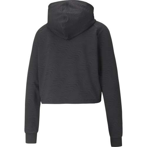 Puma Flawless Pullover Hoodie Women's Sweatshirt Black 521551 01