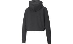 Женская толстовка Puma Flawless Pullover Hoodie, чёрная, 521551 01