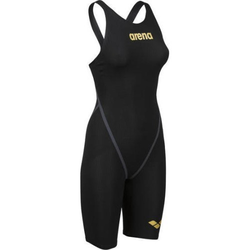 Varžybinis plaukimo kostiumas moterims Arena Wms Carbon Core FX 0, juodas - 105