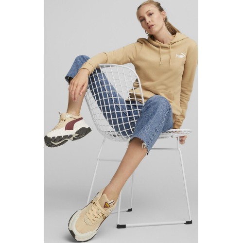 Puma ESS+ Embroidery Women's Sweatshirt Cream 848332 89