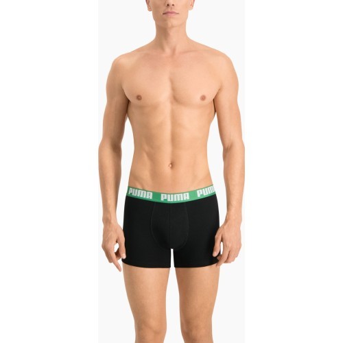 Puma Apatiniai Vyrams Basic Boxer Green Black