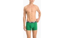 Мужское нижнее белье Puma Basic Boxer зеленое черное