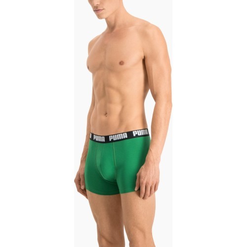 Puma Apatiniai Vyrams Basic Boxer Green Black