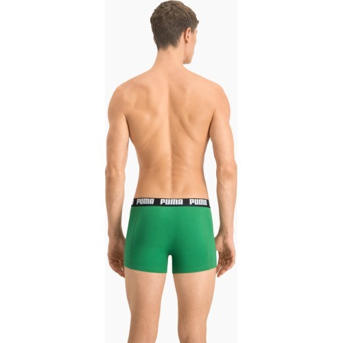 Puma Apatiniai Vyrams Basic Boxer Green Black