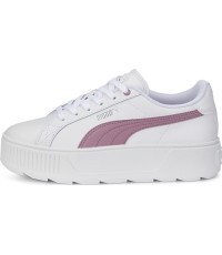Женские кроссовки Puma Karmen L, белые/баклажановые, 384615 05