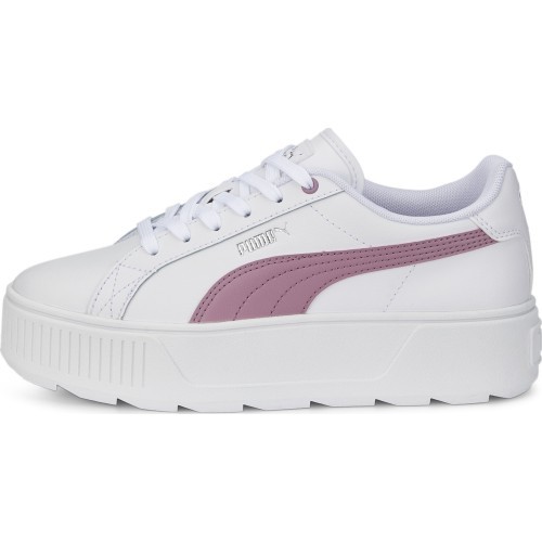 Puma Karmen L Women's Sneakers, Puma White/Eggplant, 384615 05