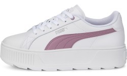Женские кроссовки Puma Karmen L, белые/баклажановые, 384615 05