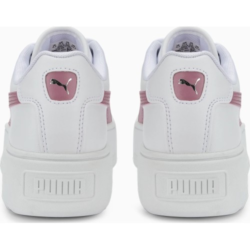 Женские кроссовки Puma Karmen L, белые/баклажановые, 384615 05
