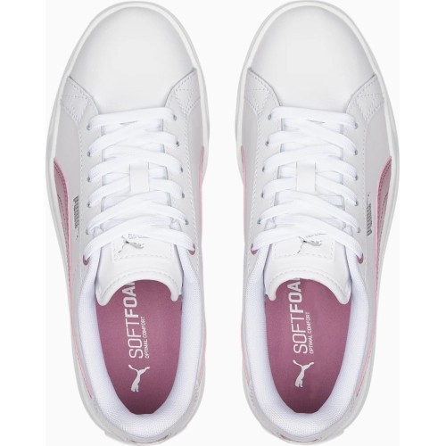 Puma Karmen L Women's Sneakers, Puma White/Eggplant, 384615 05