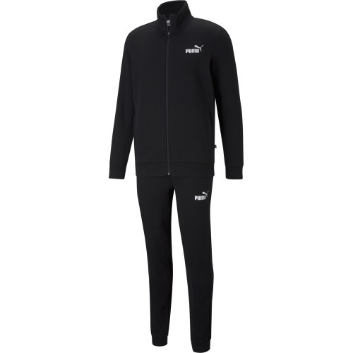 Мужской спортивный костюм Puma Clean Sweat Suit, чёрный 585841 01