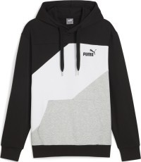 Puma Power Colorblock Men's Sweatshirt Black White Grey 678931 01