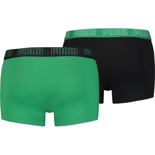 Puma Men's Basic Trunk Black Green 935015 04