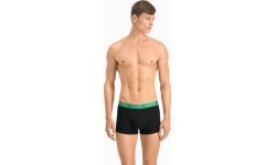 Puma Men's Basic Trunk Black Green 935015 04