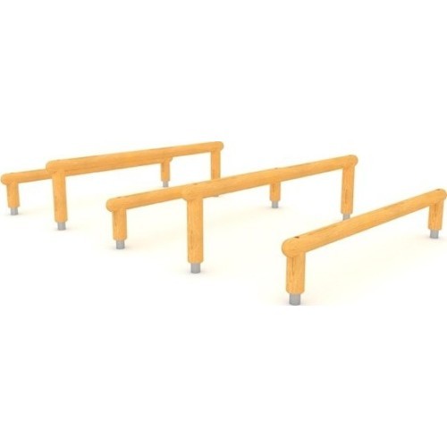 Wooden Balance Barriers Model GT-0035